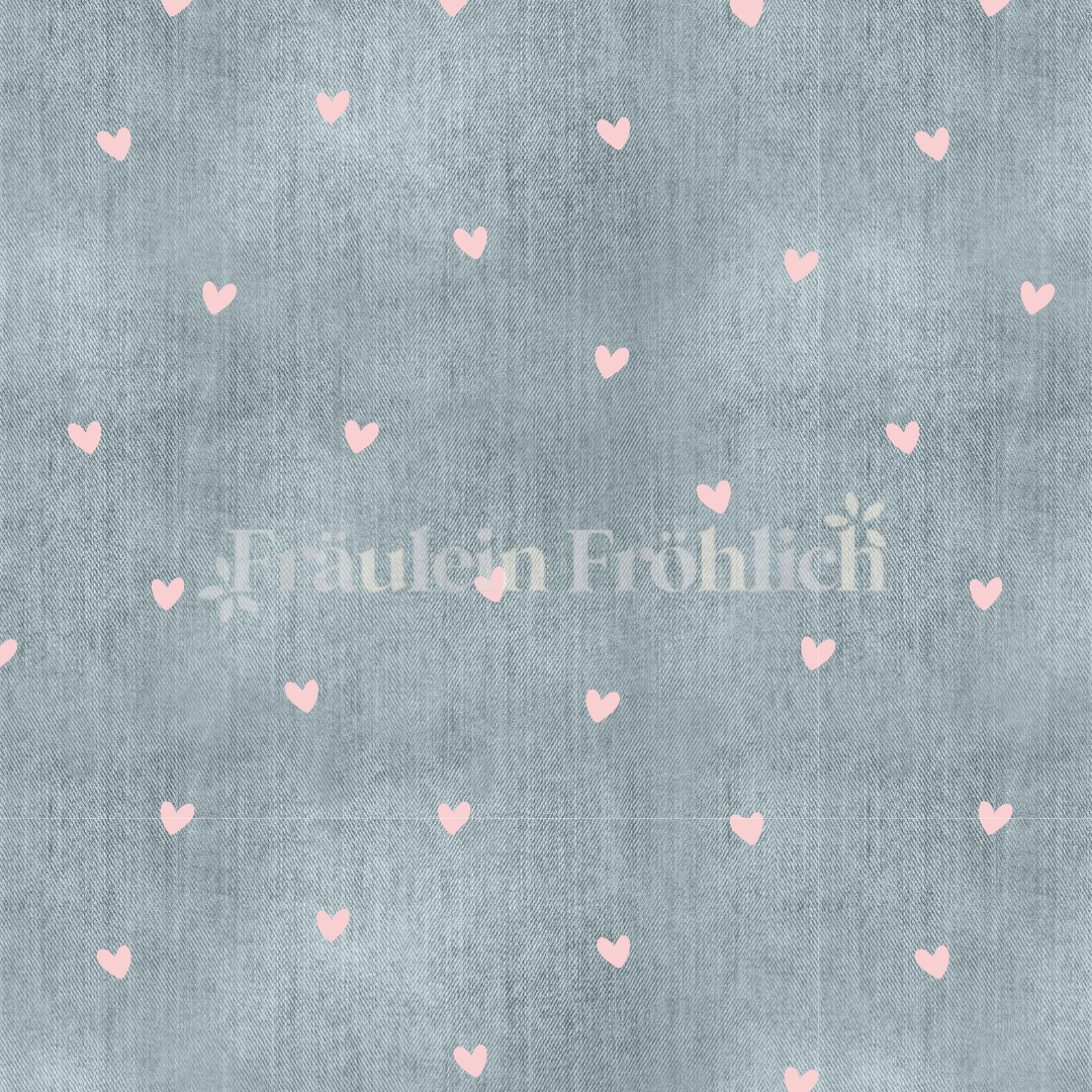 French Terry Hasenballett Jeans Kombi