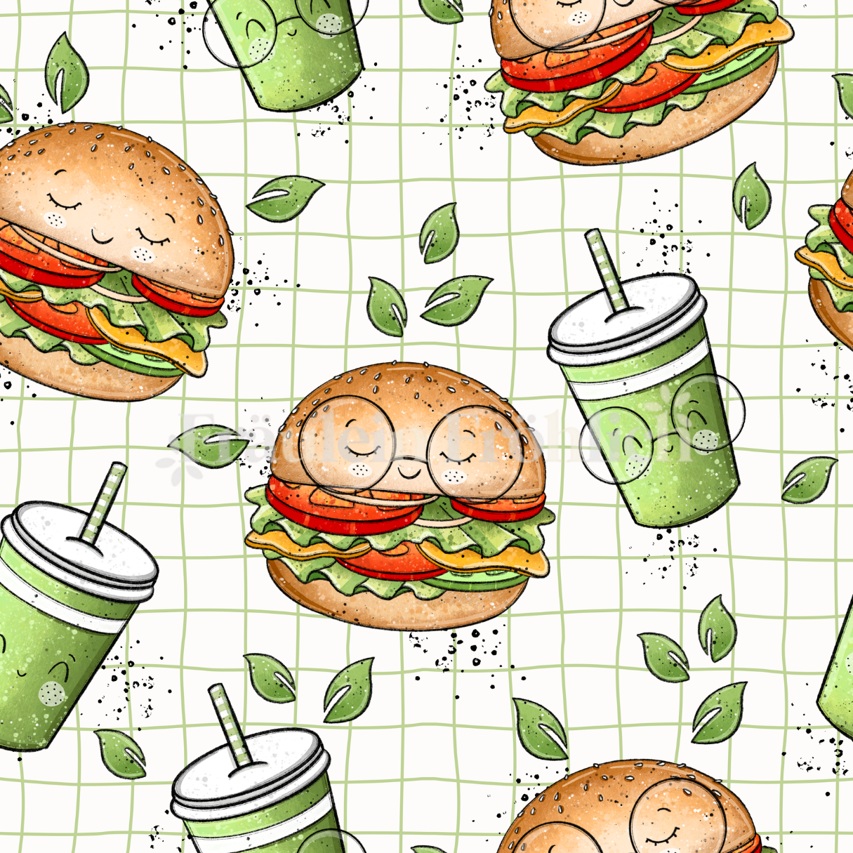 Vorbestellung | Veggie Burger | verschiedene Stoffarten