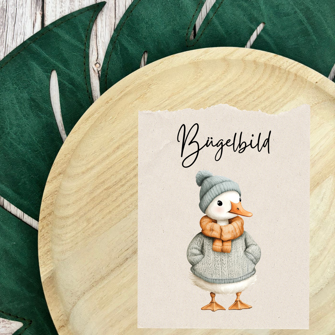 Bügelbild Wintergans