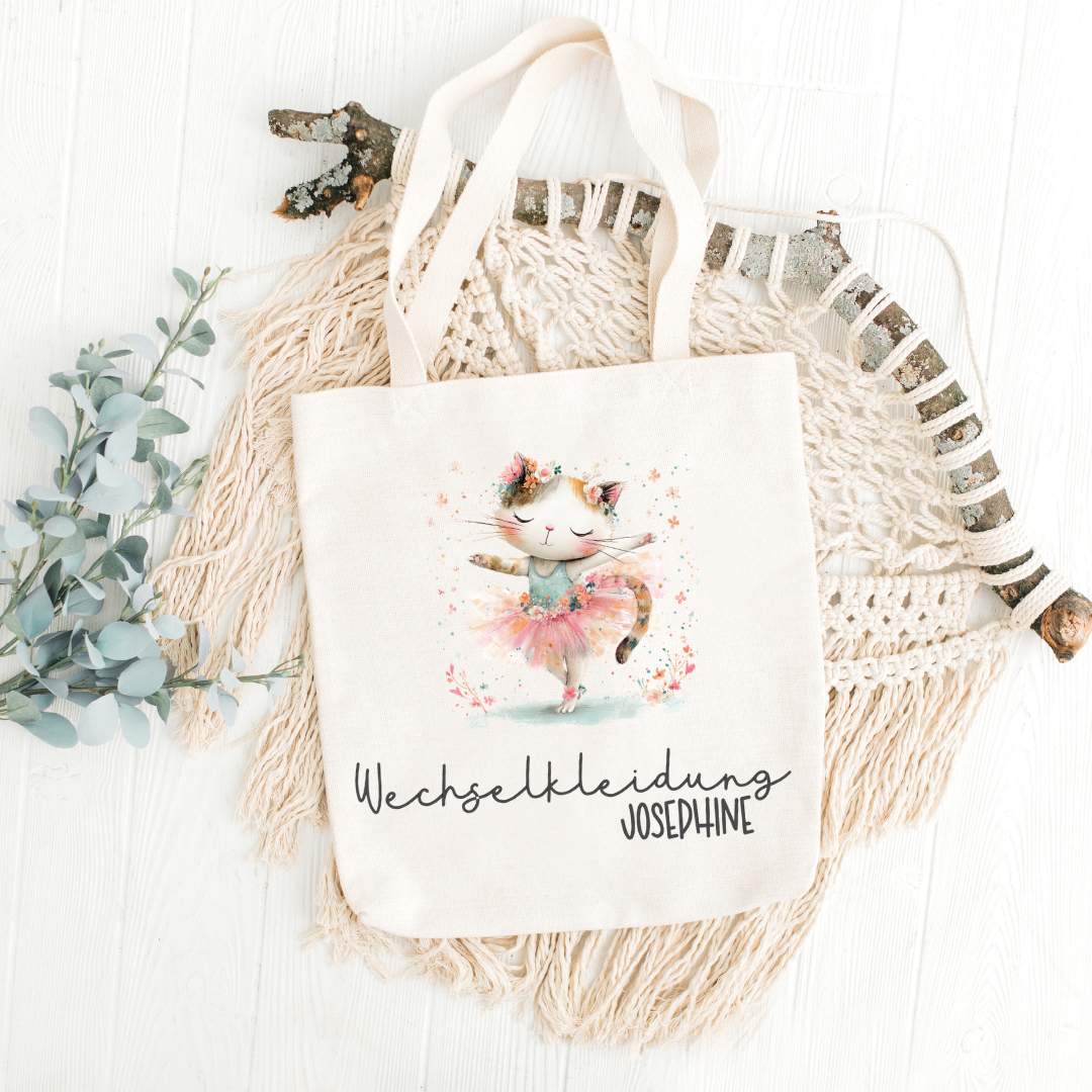 Beutel Wechselkleidung Ballerinakatze