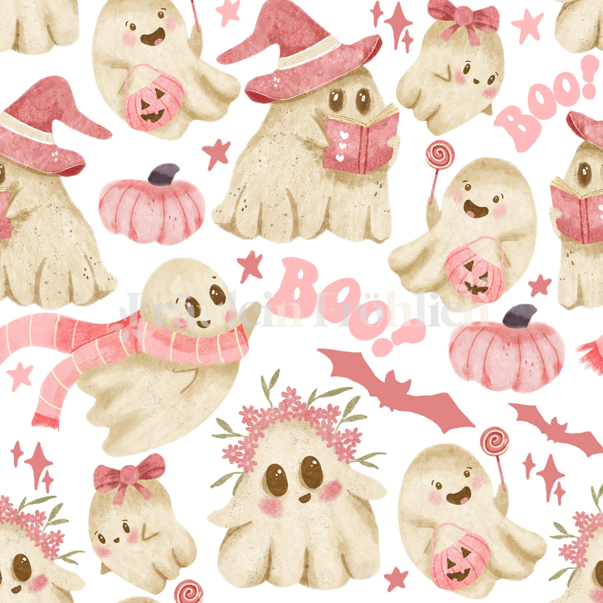 Vorbestellung | Girly Halloween | verschiedene Stoffarten