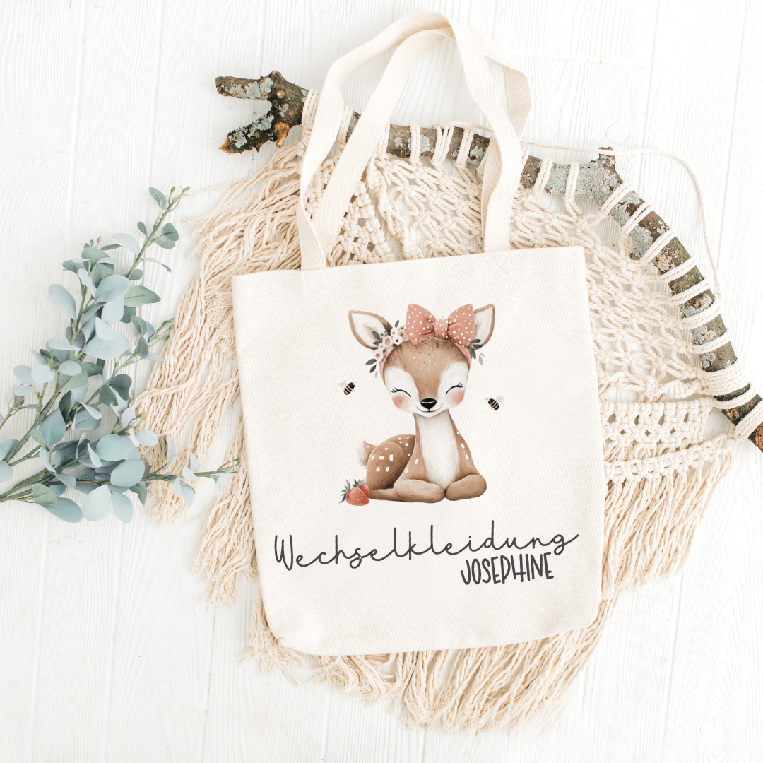Beutel Wechselkleidung Reh