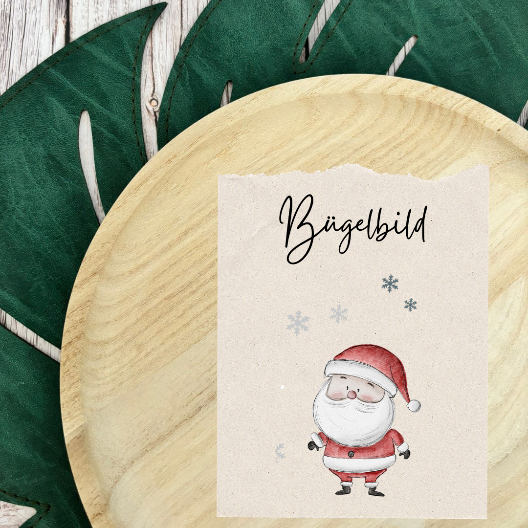 Bügelbild Santa Claus 1