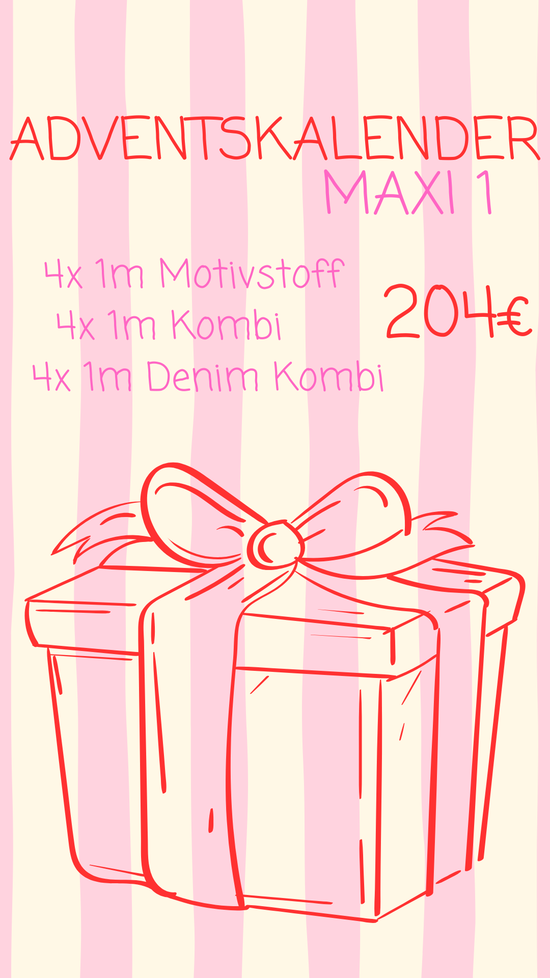 Adventskalender MAXI 1