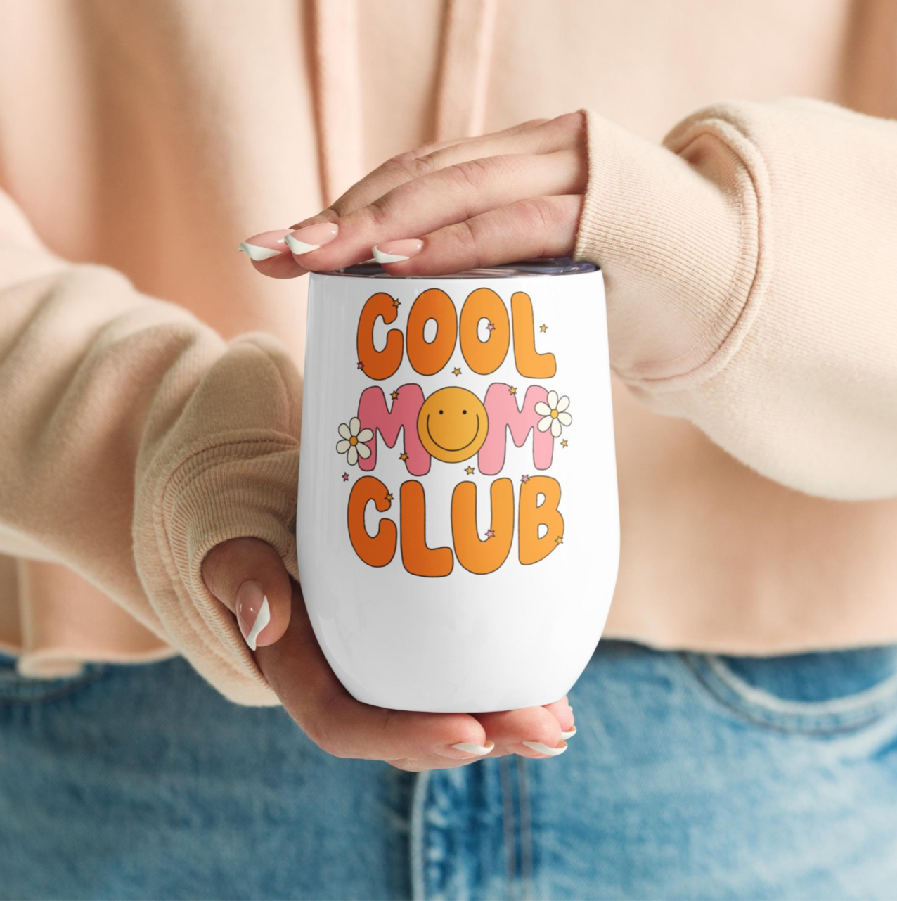 Weinbecher Cool Mom Club