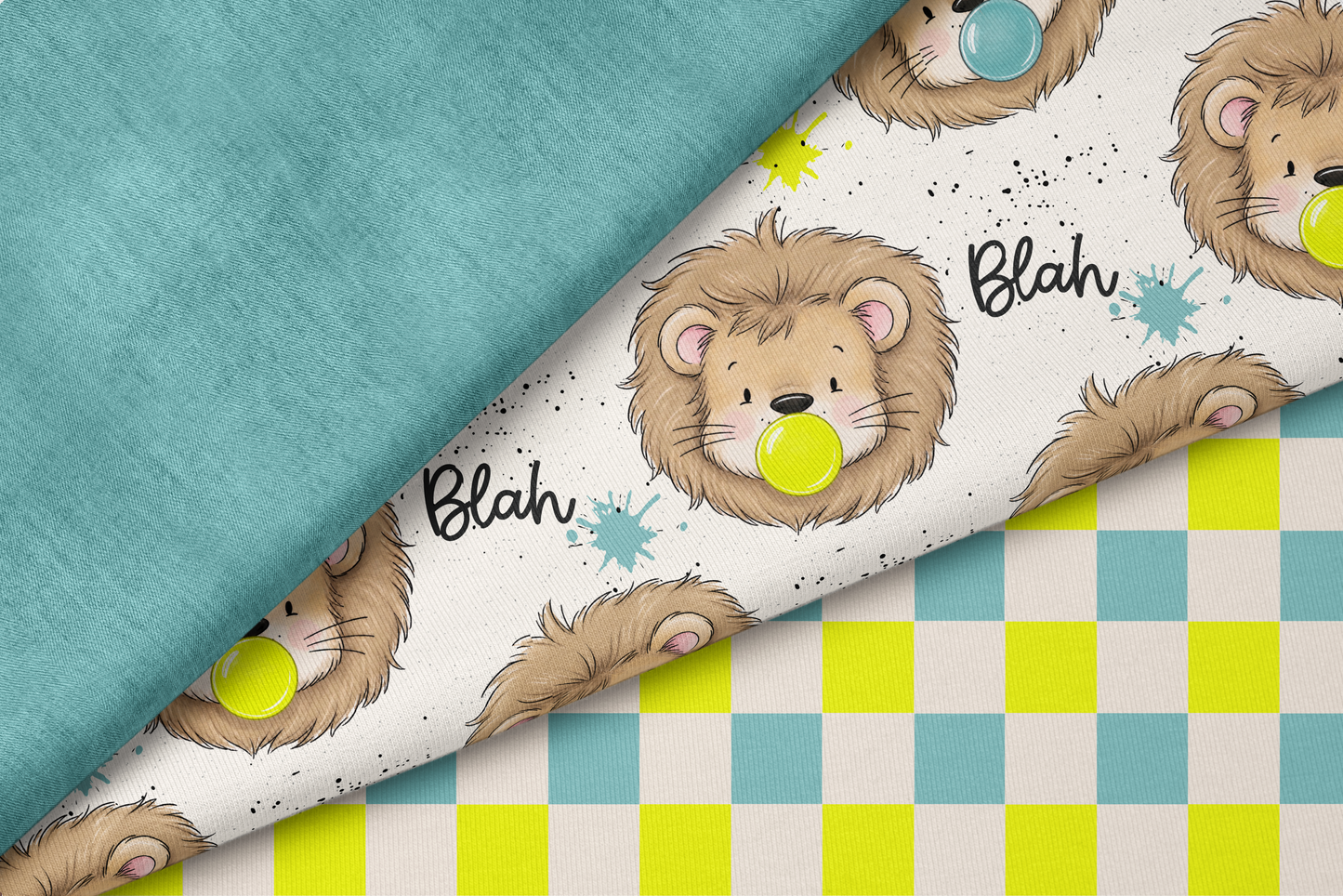 Vorbestellung | Bubble Gum Lion | verschiedene Stoffarten