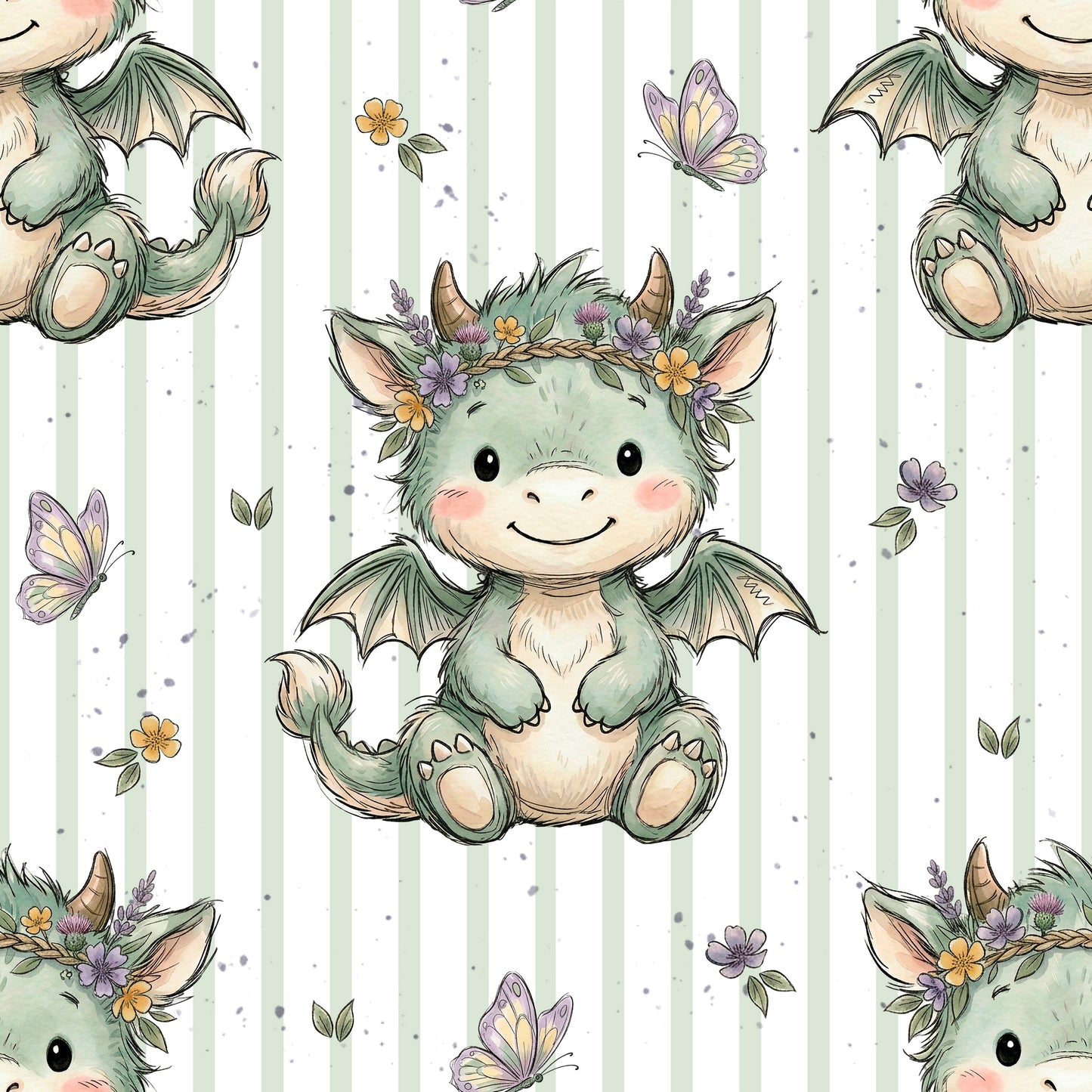 Jersey Flower Dragon 1 Meter