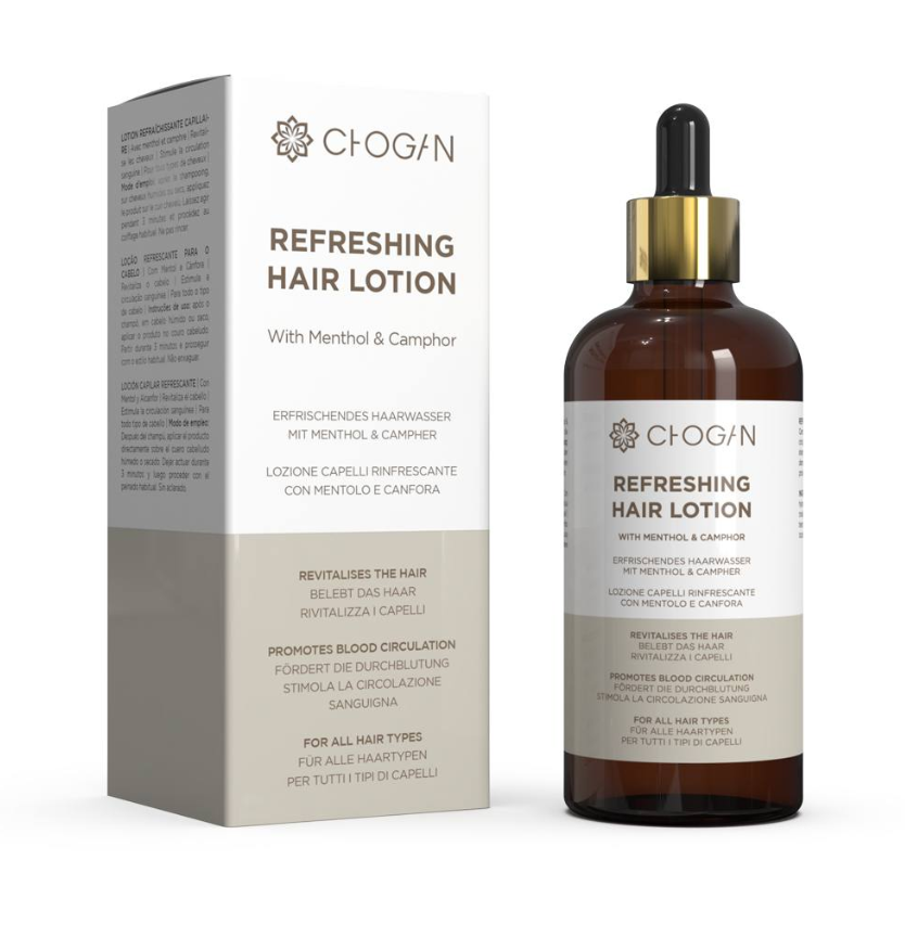 Erfrischendes Haarwasser mit Menthol und Kampfer
