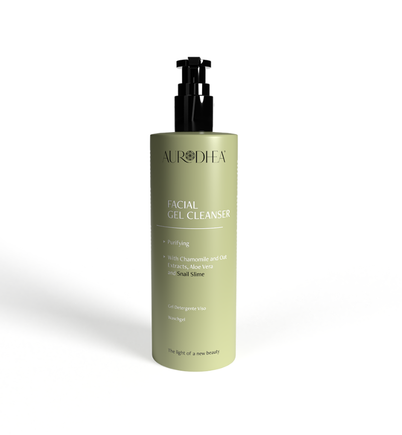 Waschgel mit Schneckenschleim