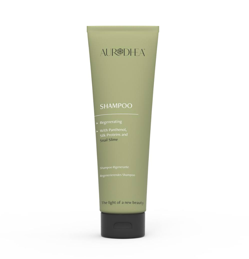 Shampoo mit Schneckenschleim