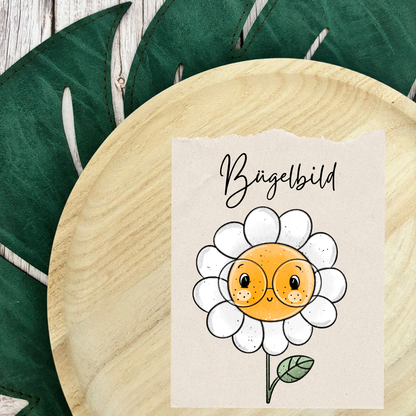 Bügelbild Flower Babys