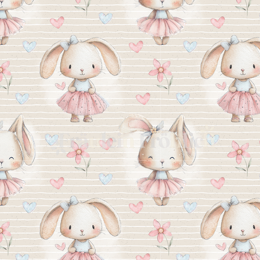 Rib Jersey Hasenballett