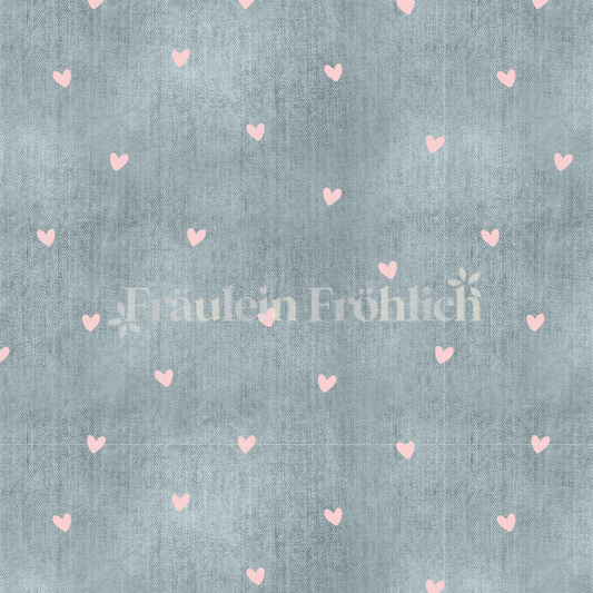 French Terry Hasenballett Jeans Kombi