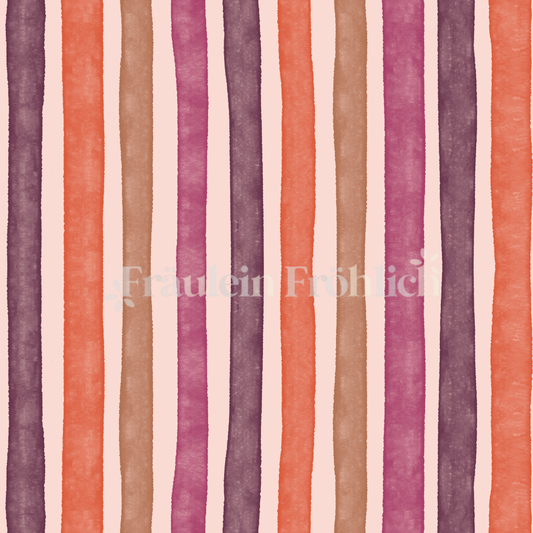 Vorbestellung | Aquarell Stripes | verschiedene Stoffarten