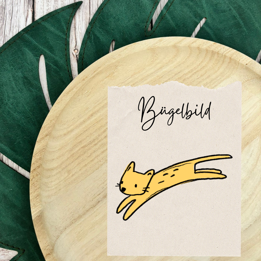 Bügelbild CatScratch