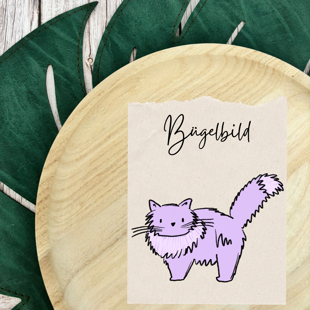 Bügelbild CatScratch