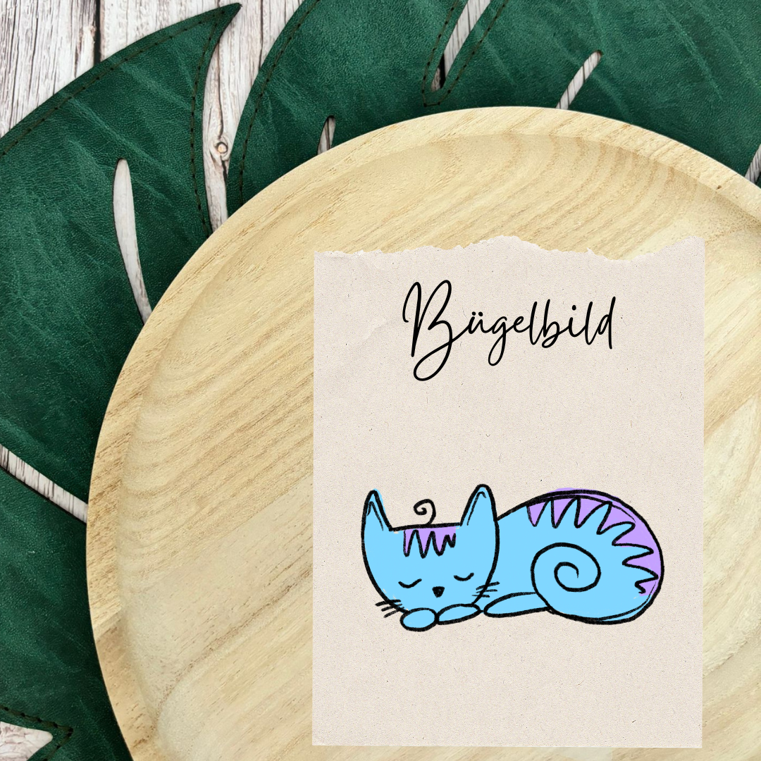 Bügelbild CatScratch