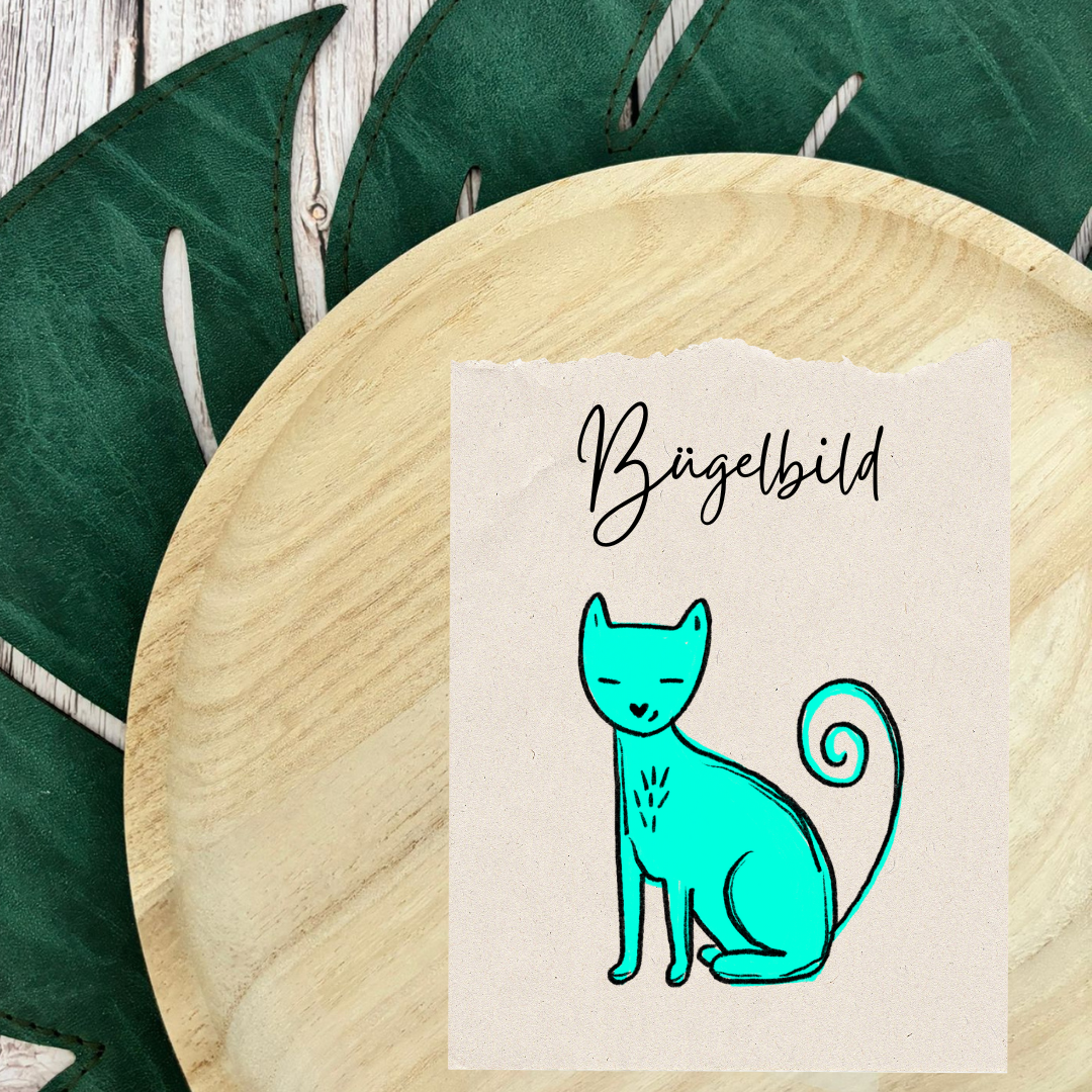 Bügelbild CatScratch