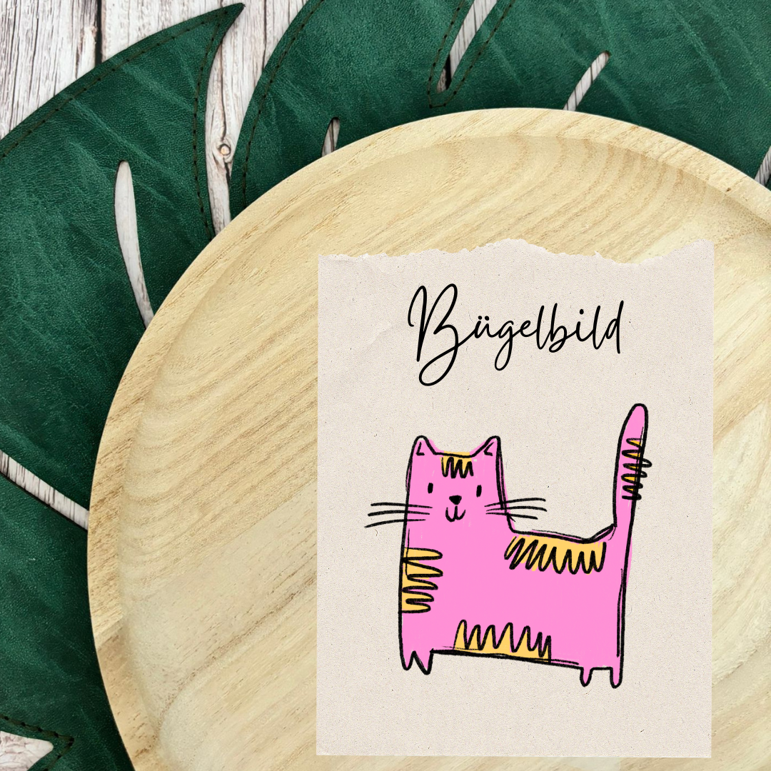 Bügelbild CatScratch