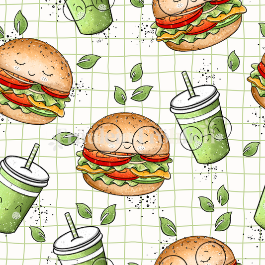 Vorbestellung | Veggie Burger | verschiedene Stoffarten