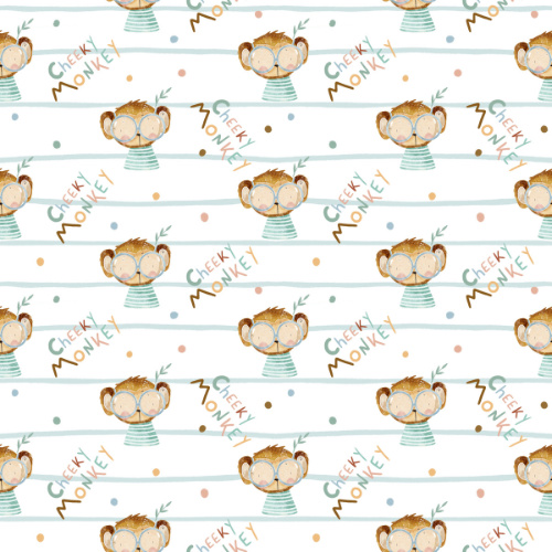 French Terry Cheeky Monkey