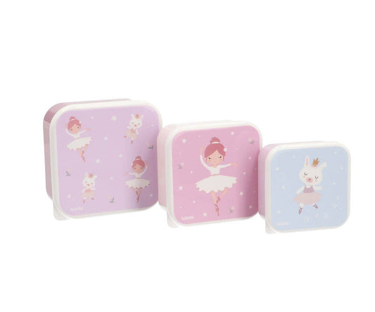 3 Ballett-Lunchboxen