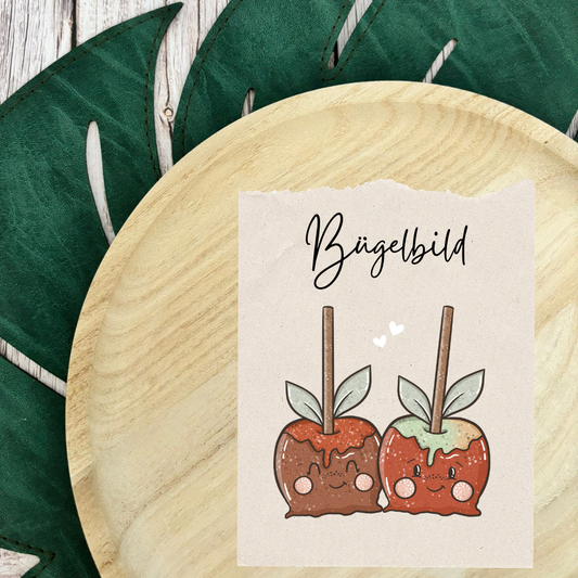 Bügelbild Liebesapfel