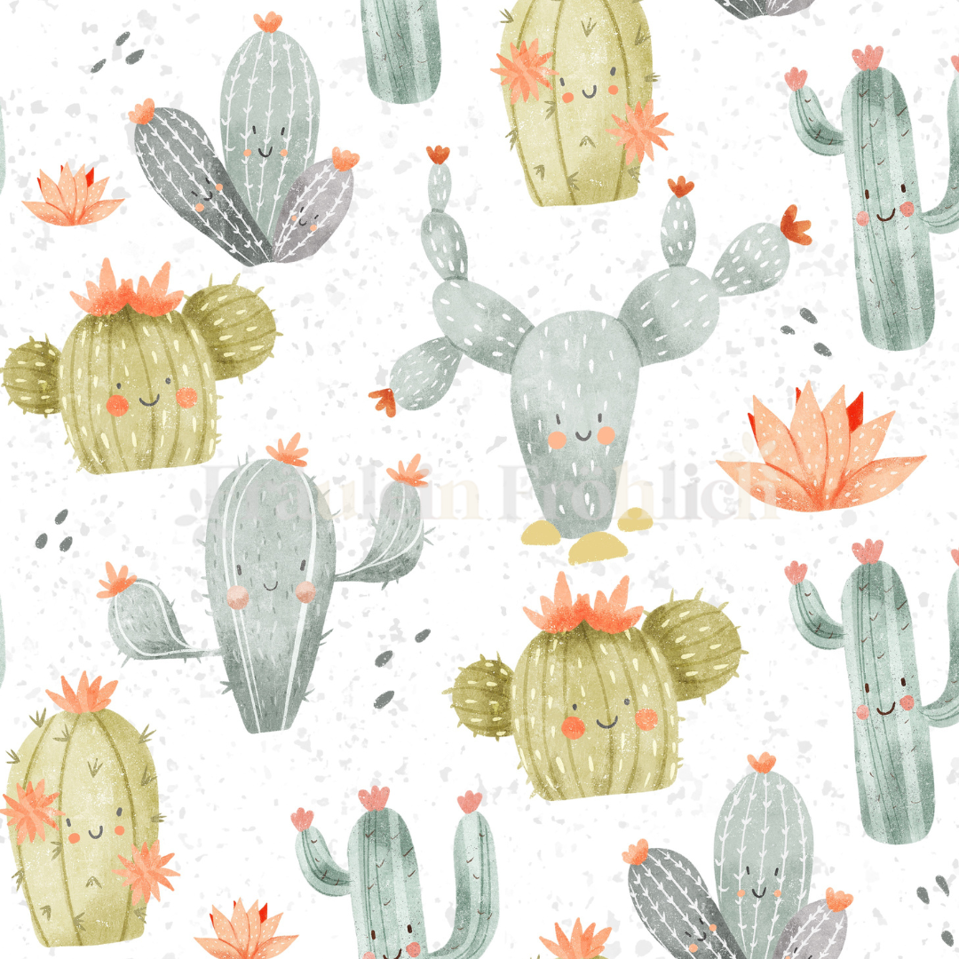 Kaktus Aquarell