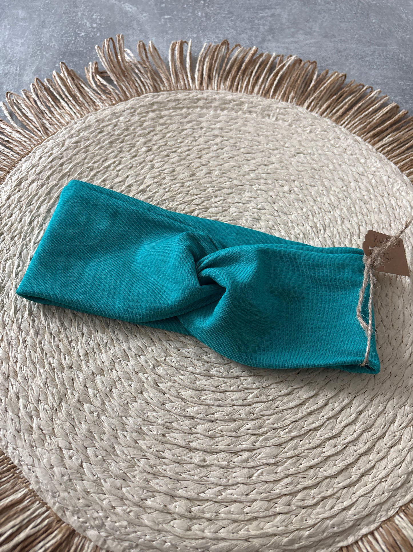 Knotenstirnband Türkis KU 45-48