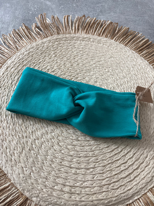 Knotenstirnband Türkis KU 45-48