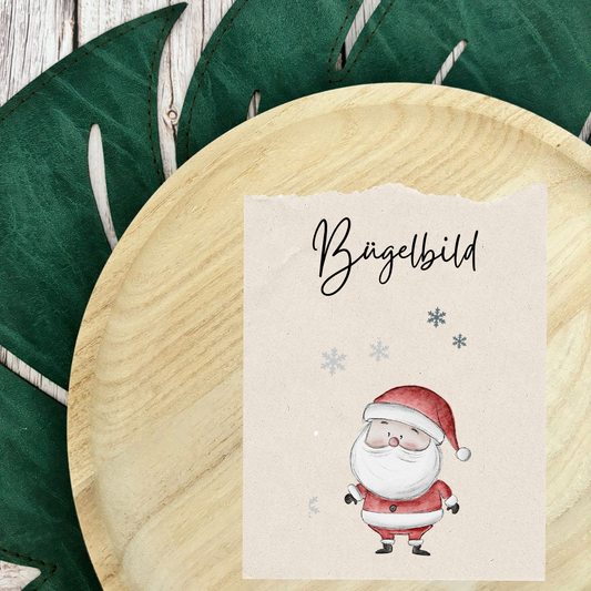 Bügelbild Santa Claus 1