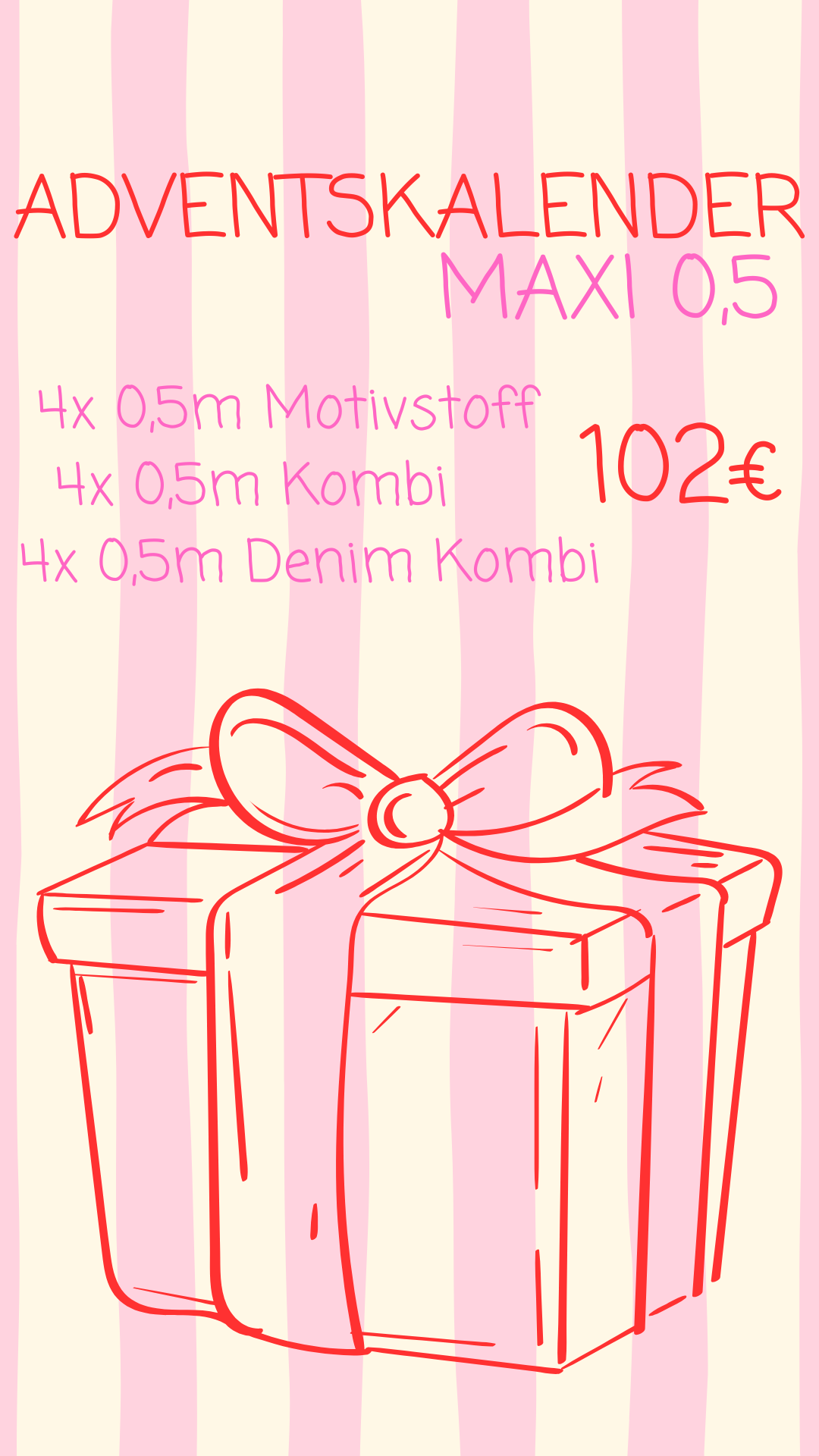 Adventskalender MAXI 0,5