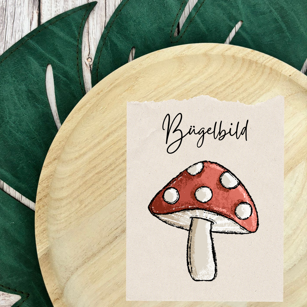 Bügelbild Fliegenpilz