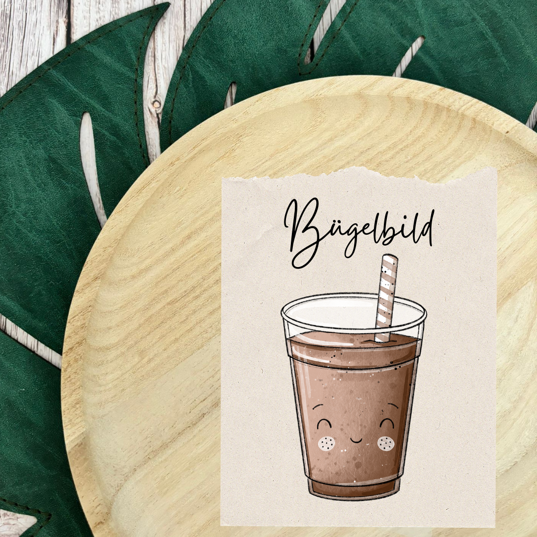 Bügelbild Schokoshake 2