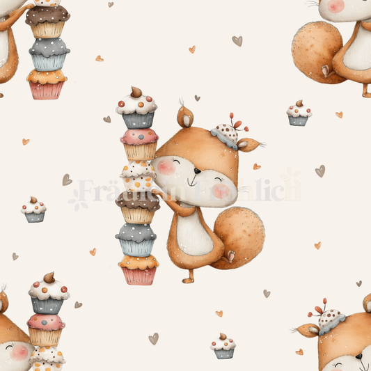 French Terry Geburtstagshörnchen 0,4m
