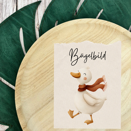 Bügelbild Wintergans