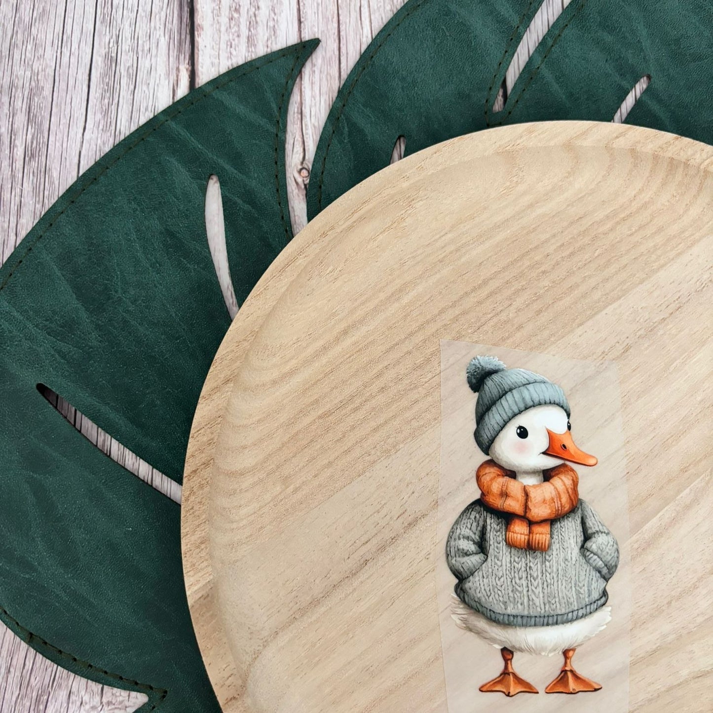 Bügelbild Wintergans