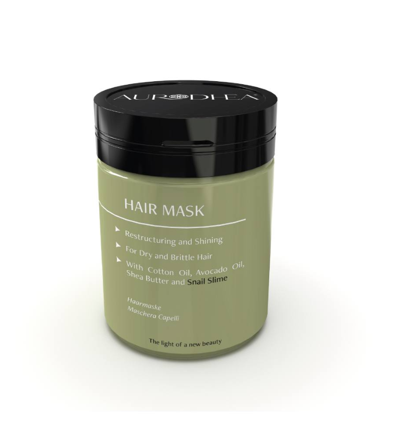 Haarmaske Schneckenschleim