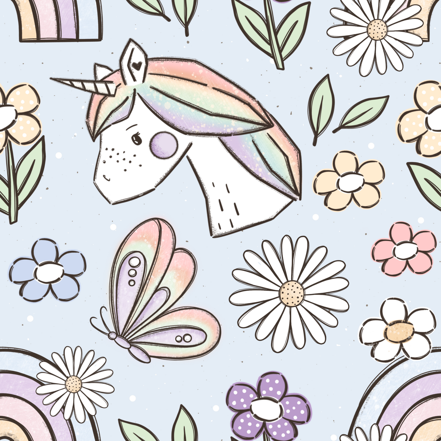Vorbestellung | Unicorn Scratch | verschiedene Stoffarten